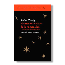 Portada libro: Momentos estelares de la humanidad
