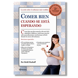 Portada libro: Comer bien cuando se está esperando