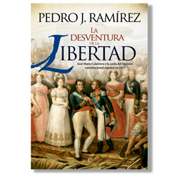 Portada libro: la desventura de la libertad