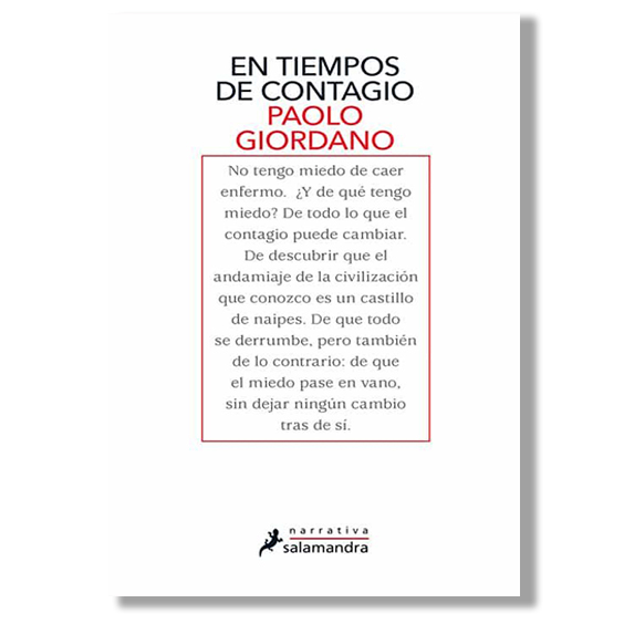 En tiempos de contagio. Paolo Giordano